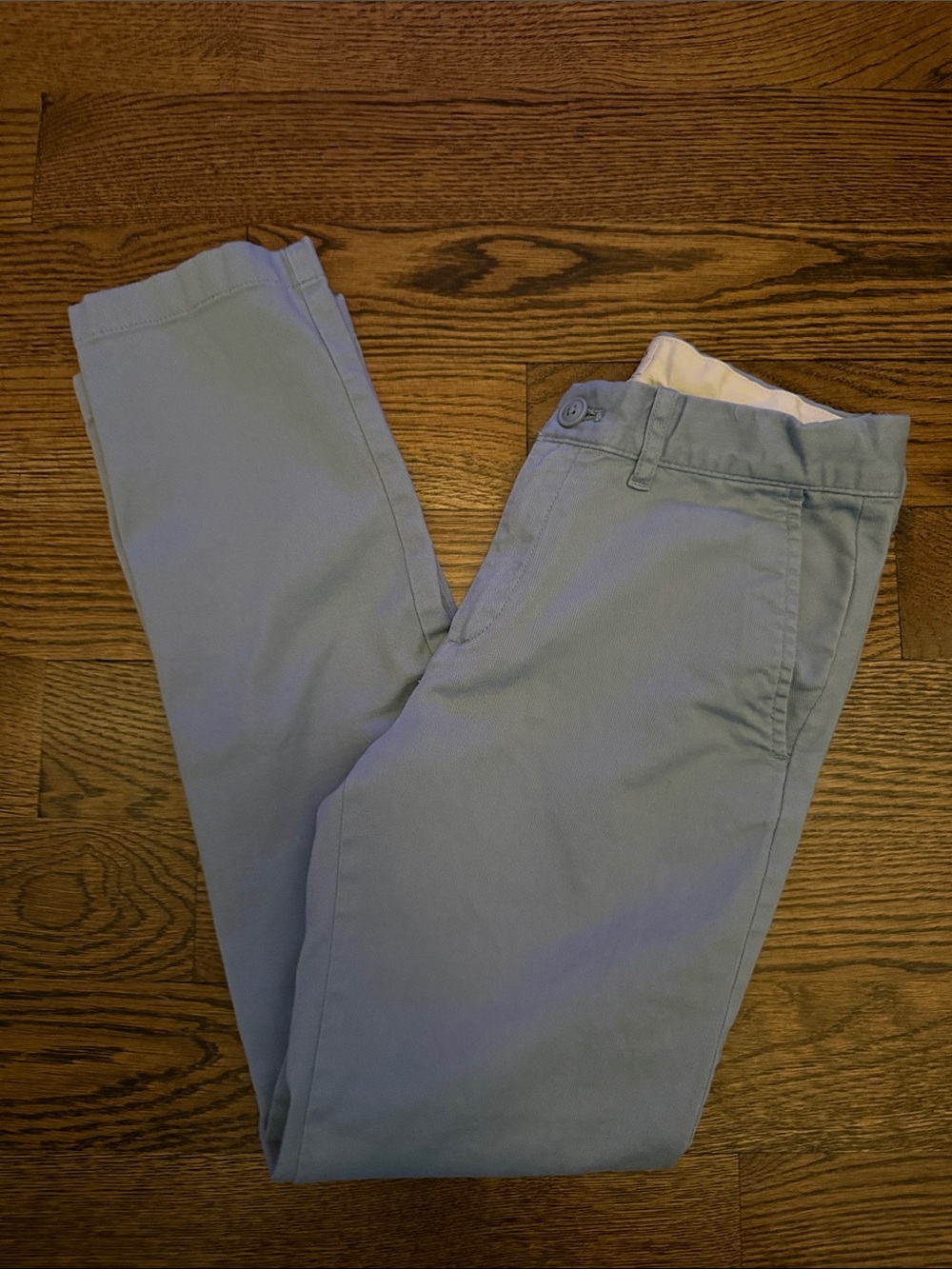 J. Crew Factory Boys Sky Blue Chino Pants